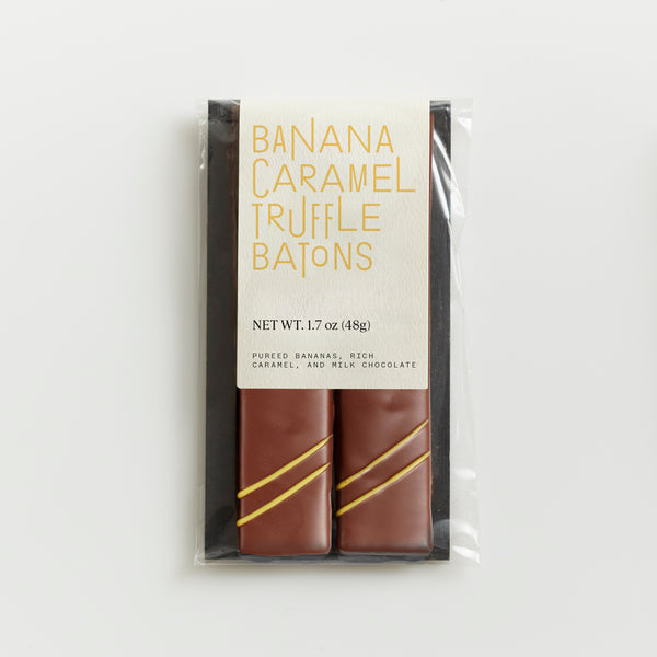 Banana Caramel Truffle Batons – Recchiuti Confections
