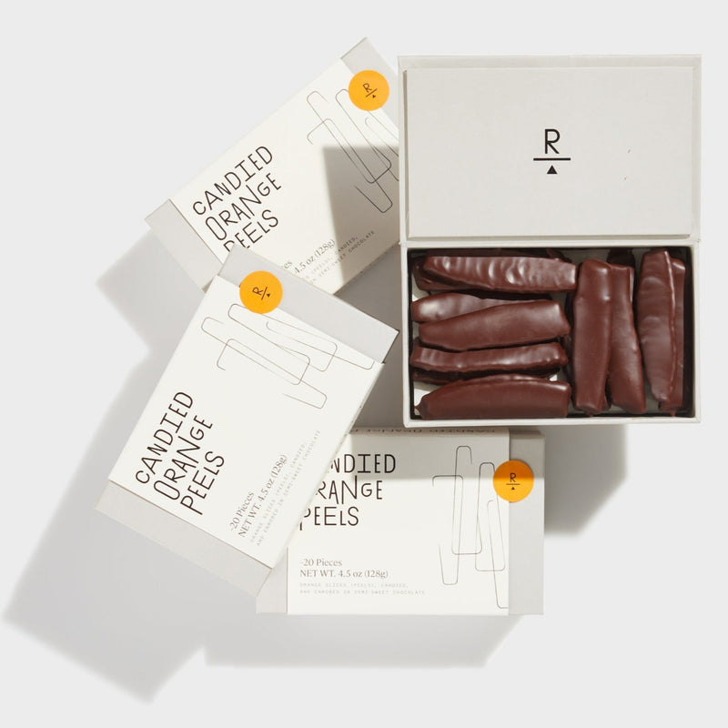 Candied Orange Peels Box Open