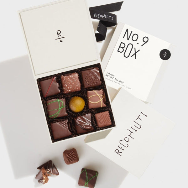 No. 9 Box - Luxury Chocolate Truffle Box – Recchiuti Confections