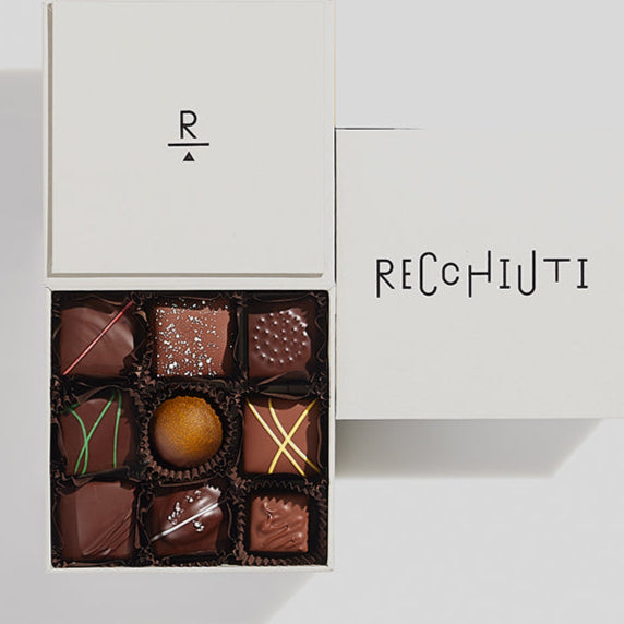 Handcrafted Recchiuti boxed